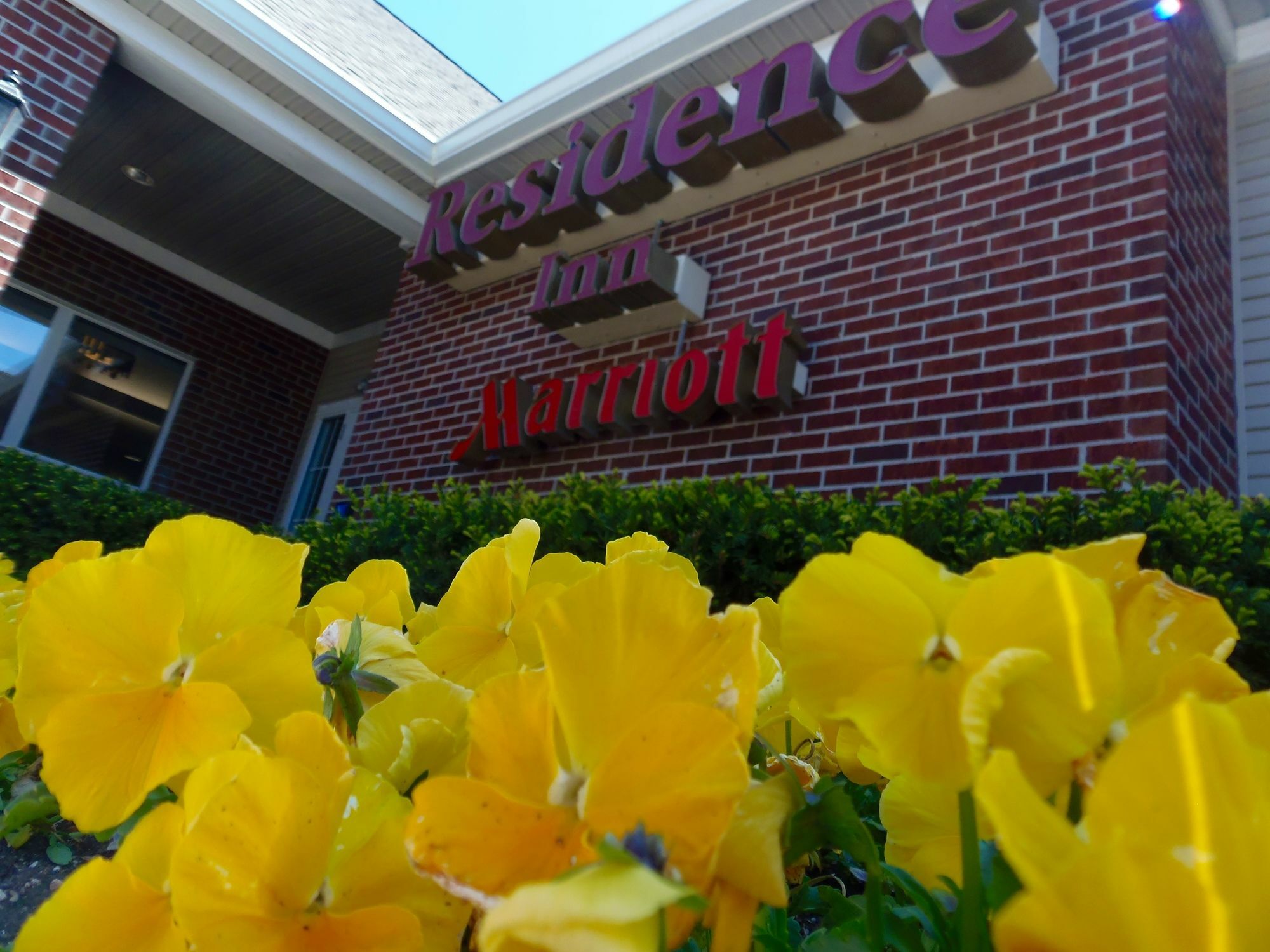 Residence Inn Indianapolis Airport Exterior foto